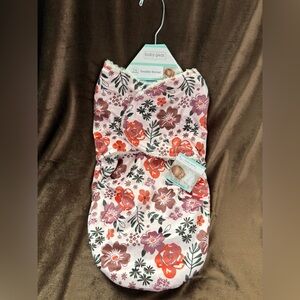Baby Gear Pink Floral Swaddle New With Tag 3-6 Months